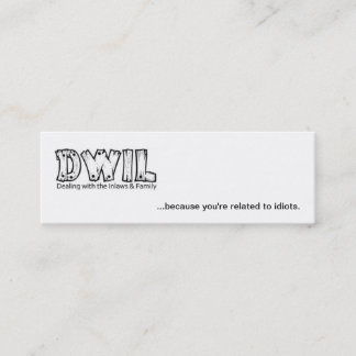 Visite Mini Carte simple de DWIL - petite