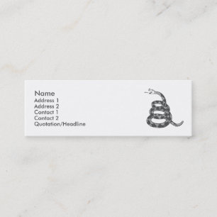 Visite Mini Carte tôt de profil de fer de hochet