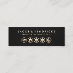 Visite Mini Chauffage Ventilation Climatisation Carte de visit