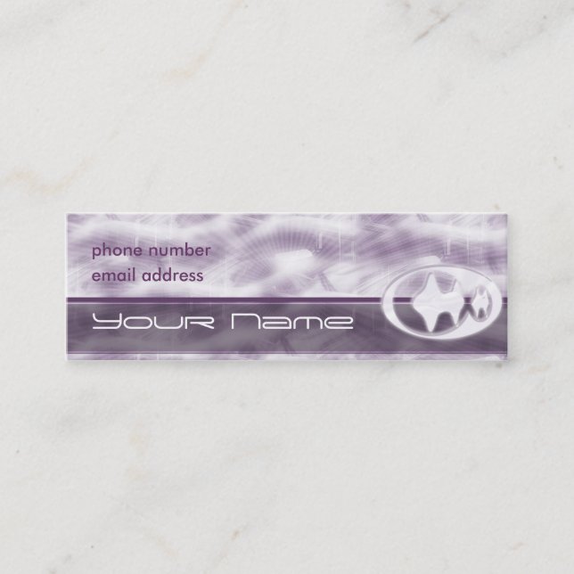 Visite Mini Le lilas rêve la carte de profil (Devant)