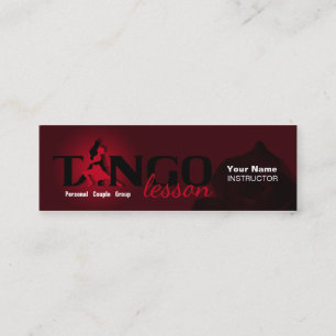 Visite Mini Leçon de tango - Affaires, carte de profil