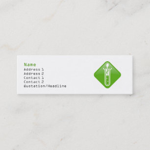 Visite Mini Modèle adulte de carte de profil de tube à essai