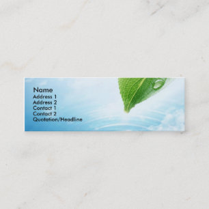 Visite Mini Modèle pur de carte de profil de l'eau