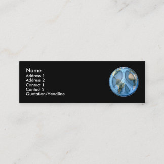 Visite Mini Paix sur la carte de profil de la terre