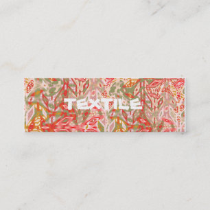 Visite Mini Verts rouges de textile/pâlissent - la carte