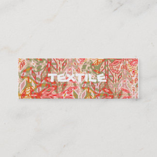 Visite Mini Verts rouges de textile/pâlissent - la carte