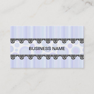 VISITE MODÈLE DE CARTE D'AFFAIRES BLEUE DESIGNER