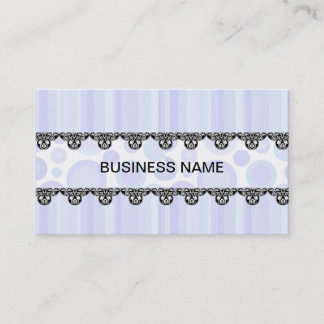 VISITE MODÈLE DE CARTE D'AFFAIRES BLEUE DESIGNER