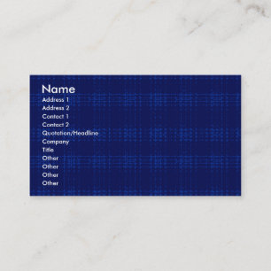 Visite Modèle de carte de profil - texture bleue de plai