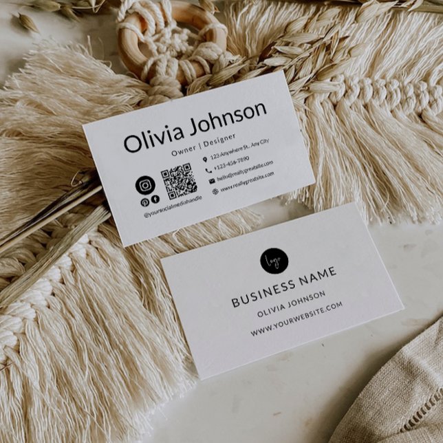 Visite Modèle de carte professionnelle (Business Card Template)