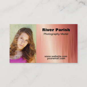 Visite Modèle de carte professionnelle Headshot