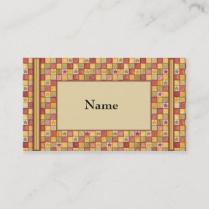 Visite Modèle de carte profil rétroactive