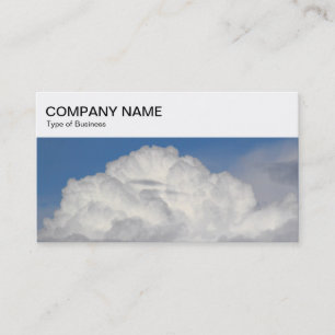 Visite Panneau supérieur - Cumulonimbus Cloud Carte de vi