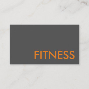 Visite Personnaliser Professionnel Fitness Carte de visit