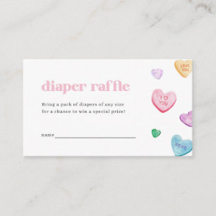 Visite Petit Baby shower de carte de rabat de couche amou