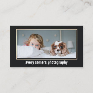Visite Photographe professionnel Carte photo de photograp