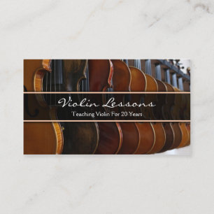 Visite Photographie fraîche de violon/violoniste - carte