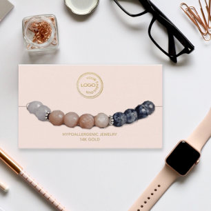 Visite Présentoir à bracelets Ajoutez votre logo Carte de