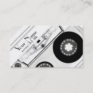 Visite Production de musique audio DJ play carte de visit