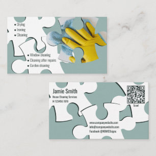 Visite Service de nettoyage des maisons de puzzle Carte d