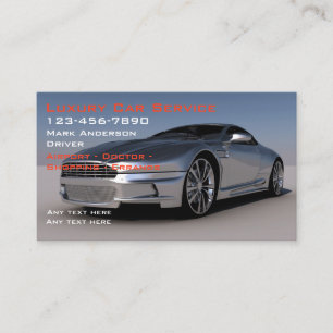 Visite Service Voiture de luxe classique Taxi Carte de vi