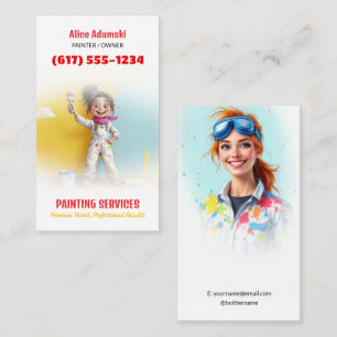 Visite Services de peinture   Expert Peintres Carte de vi