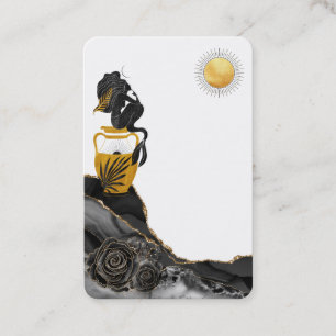 Visite *~* Sirène Mystique Agate Sun Luna Carte de visit