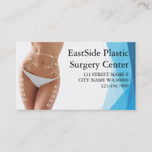 Visite Spa Médicale de chirurgie plastique Carte de visi