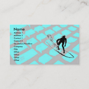 Visite Surfin la carte nette de profil