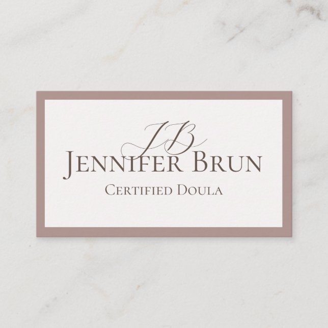 Visitenkarte (Vorderseite)