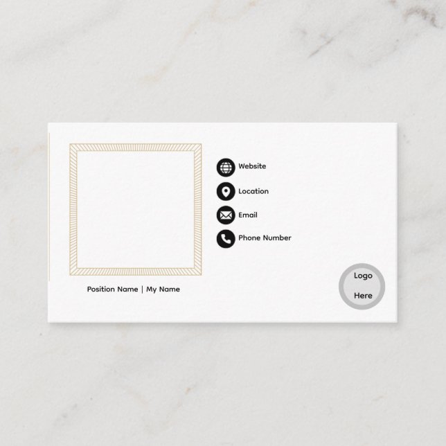 Visitenkarte (Vorderseite)