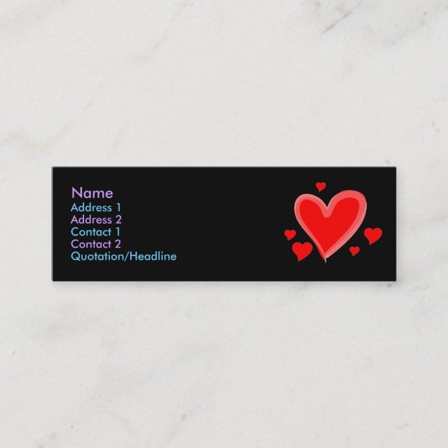 Visitenkarte (Vorderseite)