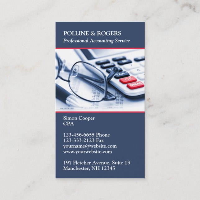 Visitenkarte (Vorderseite)