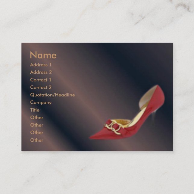 Visitenkarte (Vorderseite)