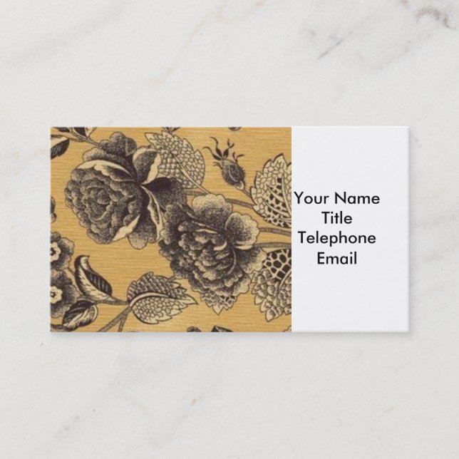 Visitenkarte (Vorderseite)