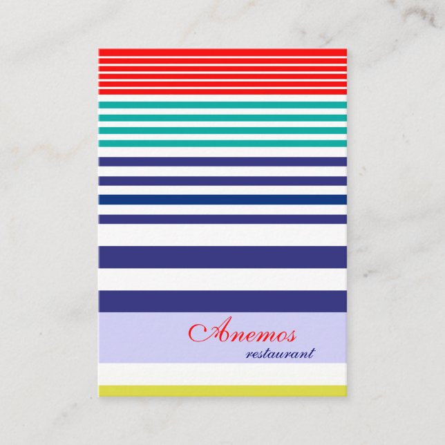 Visitenkarte (Vorderseite)