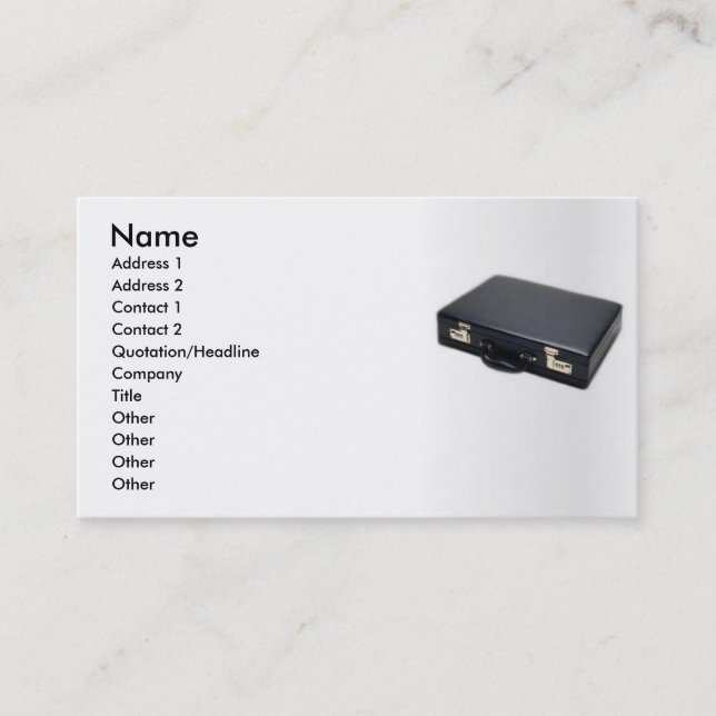 Visitenkarte (Vorderseite)