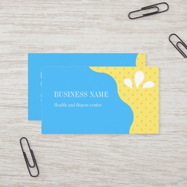 Visitenkarte (Vorderseite/Rückseite Beispiel)