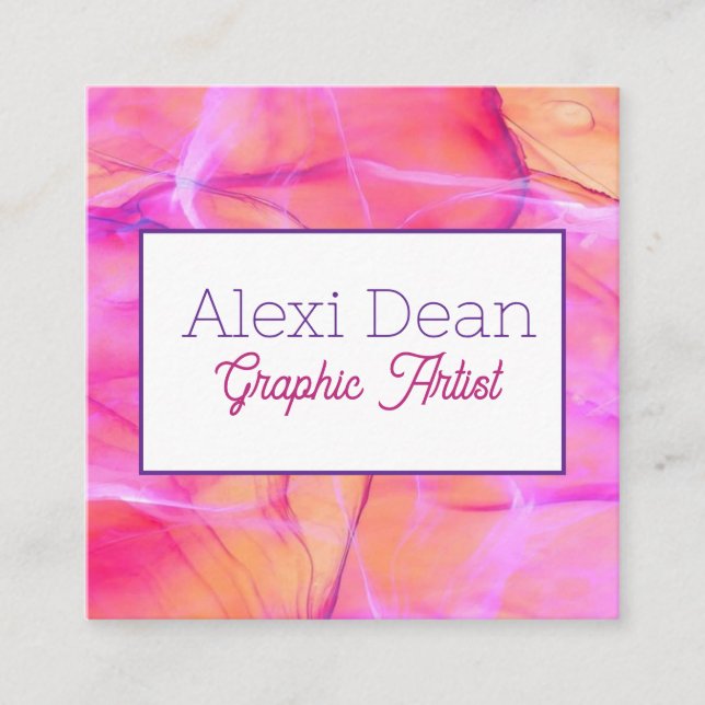 Visitenkarte (Vorderseite)