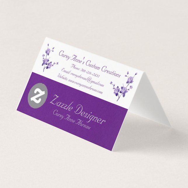 Visitenkarte (Vorderseite)