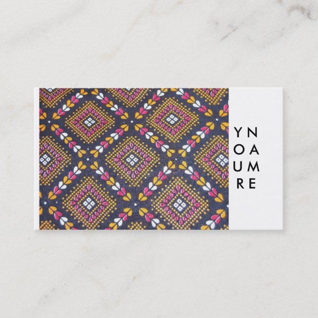 Visitenkarte (Vorderseite)