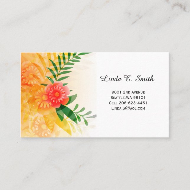 Visitenkarte (Vorderseite)