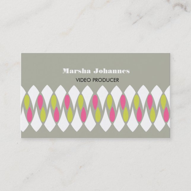 Visitenkarte 1967 (Vorderseite)