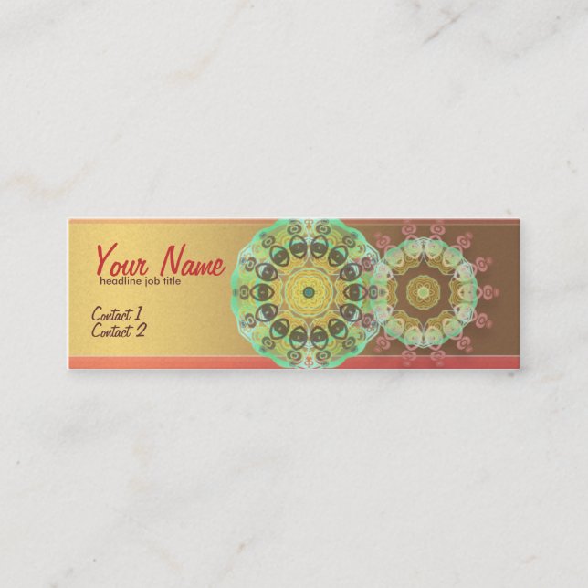 Visitenkarte 2Circles (Vorderseite)