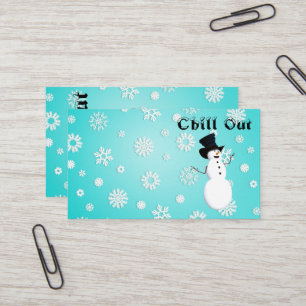 Visitenkarte abkühlen