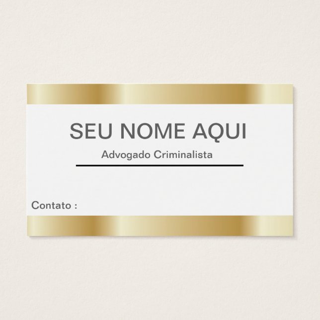 Visitenkarte ANWALT (Rückseite)