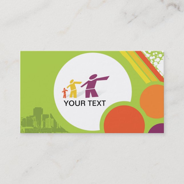 Visitenkarte Assoziation (Vorderseite)