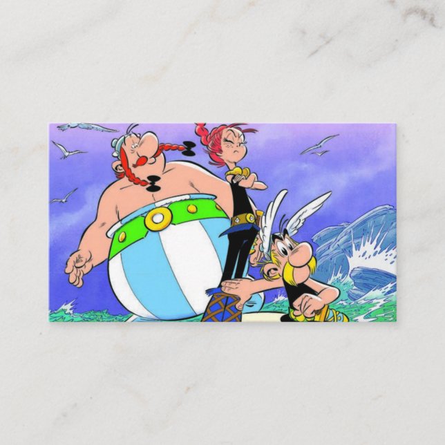 Visitenkarte asterix (Vorderseite)