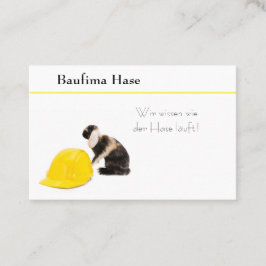 Visitenkarte Baubranche und Handwerk 4