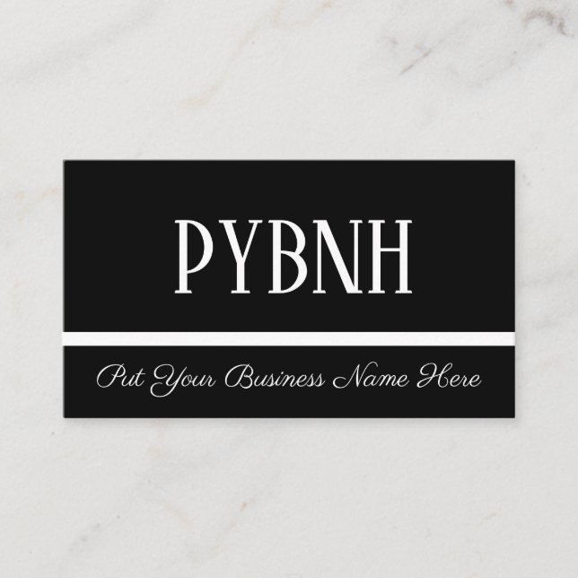 Visitenkarte Begleitkarte (Vorderseite)